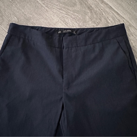 Zara Blue Dress Pants - Picture 3 of 6